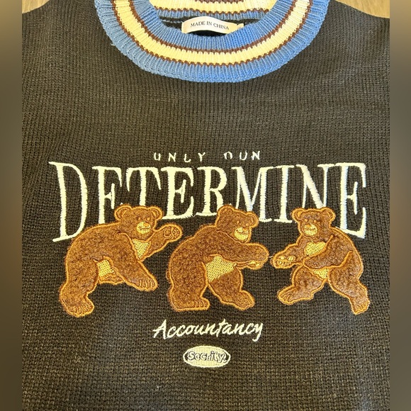 Determine three brown bears sweater - Picture 2 of 7